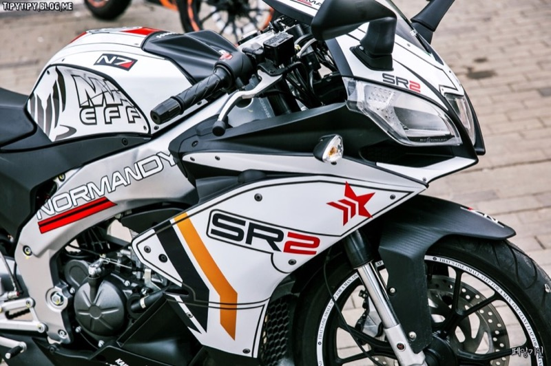 Illustration for article titled Mass Effect Makes for a Cool Custom Motorcycle